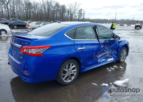 2013 Nissan Sentra Sr z USA, uszkodzony, nr VIN 3N1AB7AP2DL623490